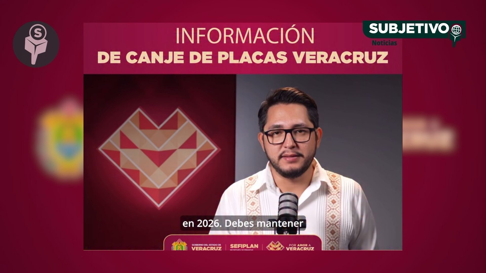 Veracruz estrenará placas en 2026: habrá 50% de descuento y cero tenencia