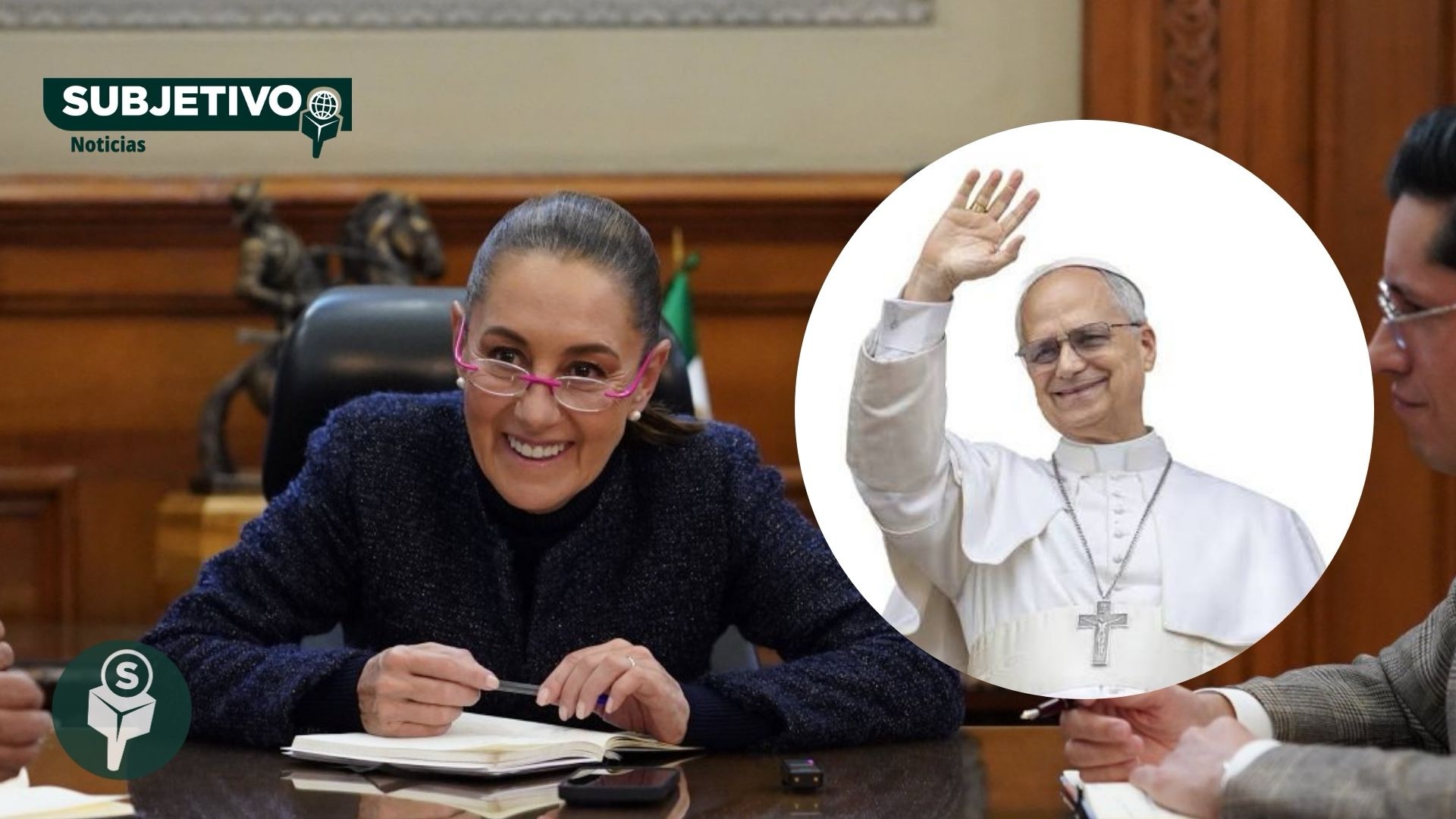 Sheinbaum habla con el Papa León XIV y lo invita a México