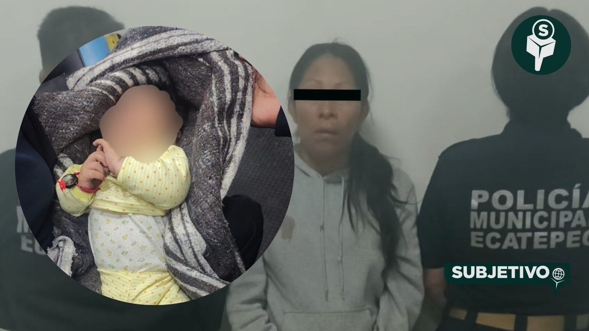 DETIENEN a mujer por abandono de bebé en Ecatepec