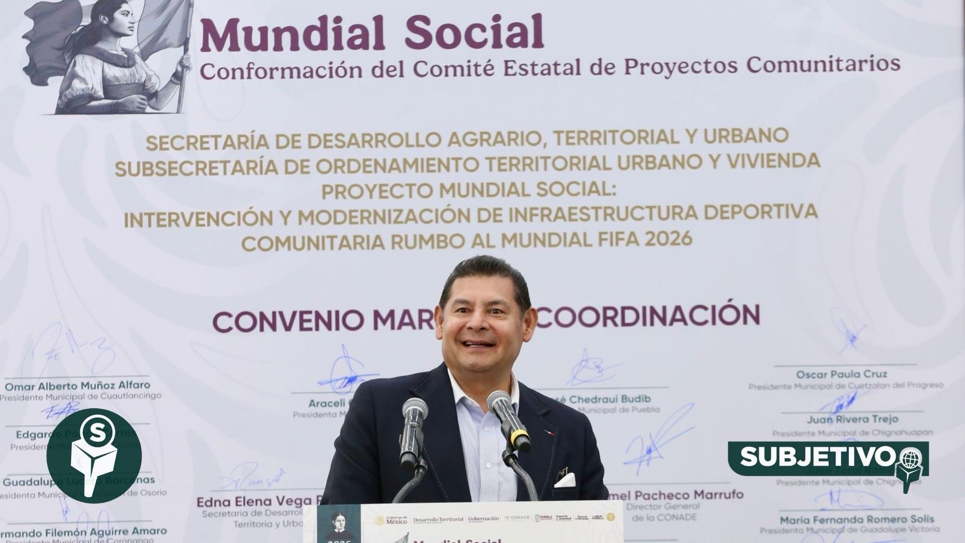 Sheinbaum impulsa “Mundial Social” con canchas en Puebla