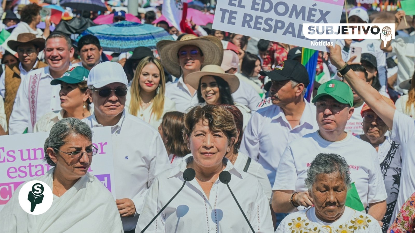 Más de 60 mil mexiquenses arropan a Sheinbaum en Tlalnepantla