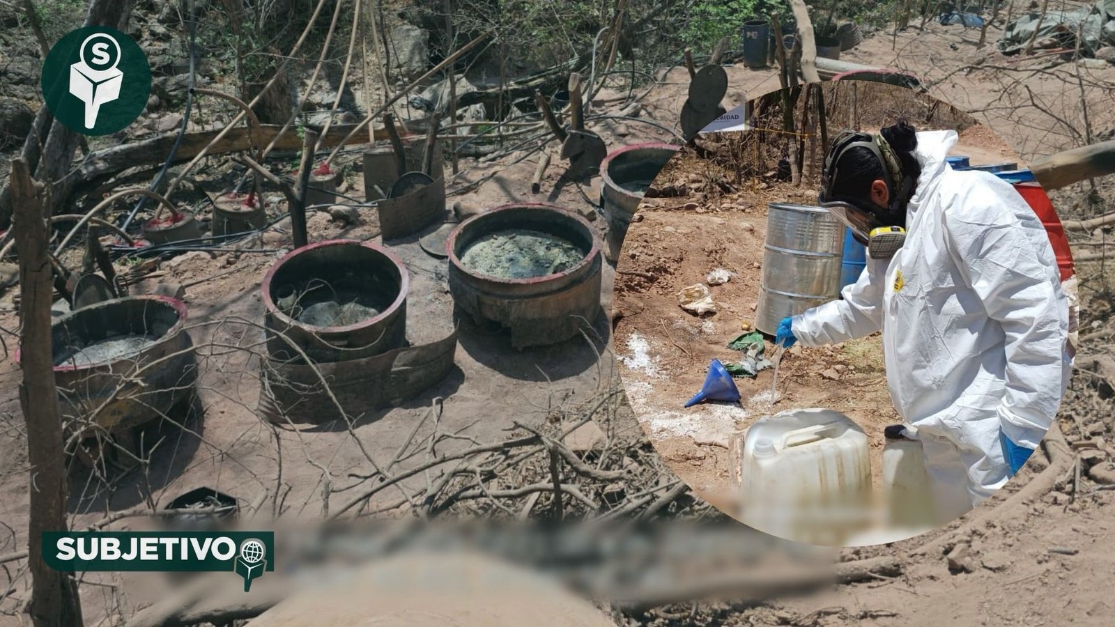 Semar revienta tres narcolaboratorios en Sinaloa