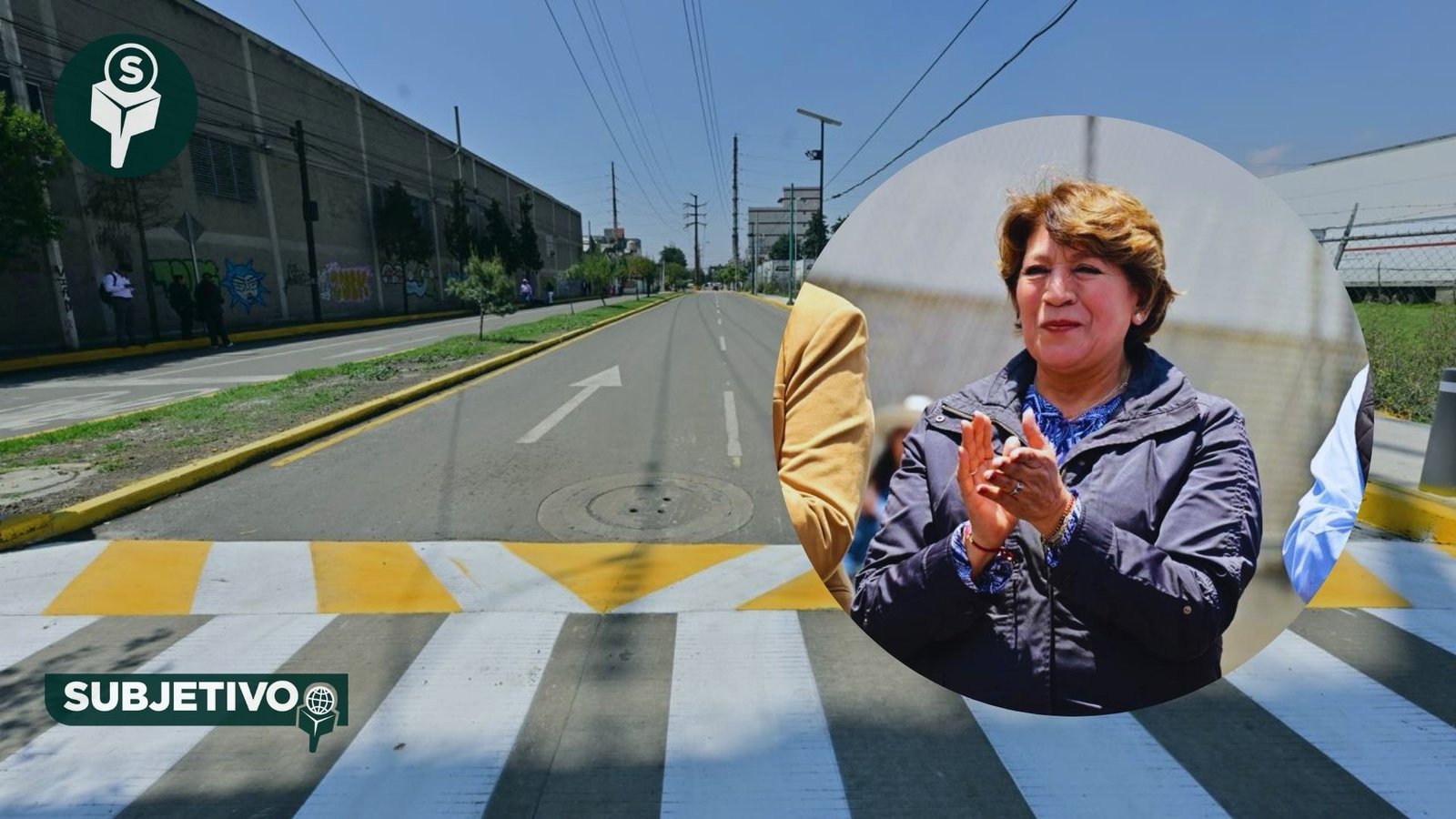 Delfina Gómez entrega vialidades renovadas en Toluca