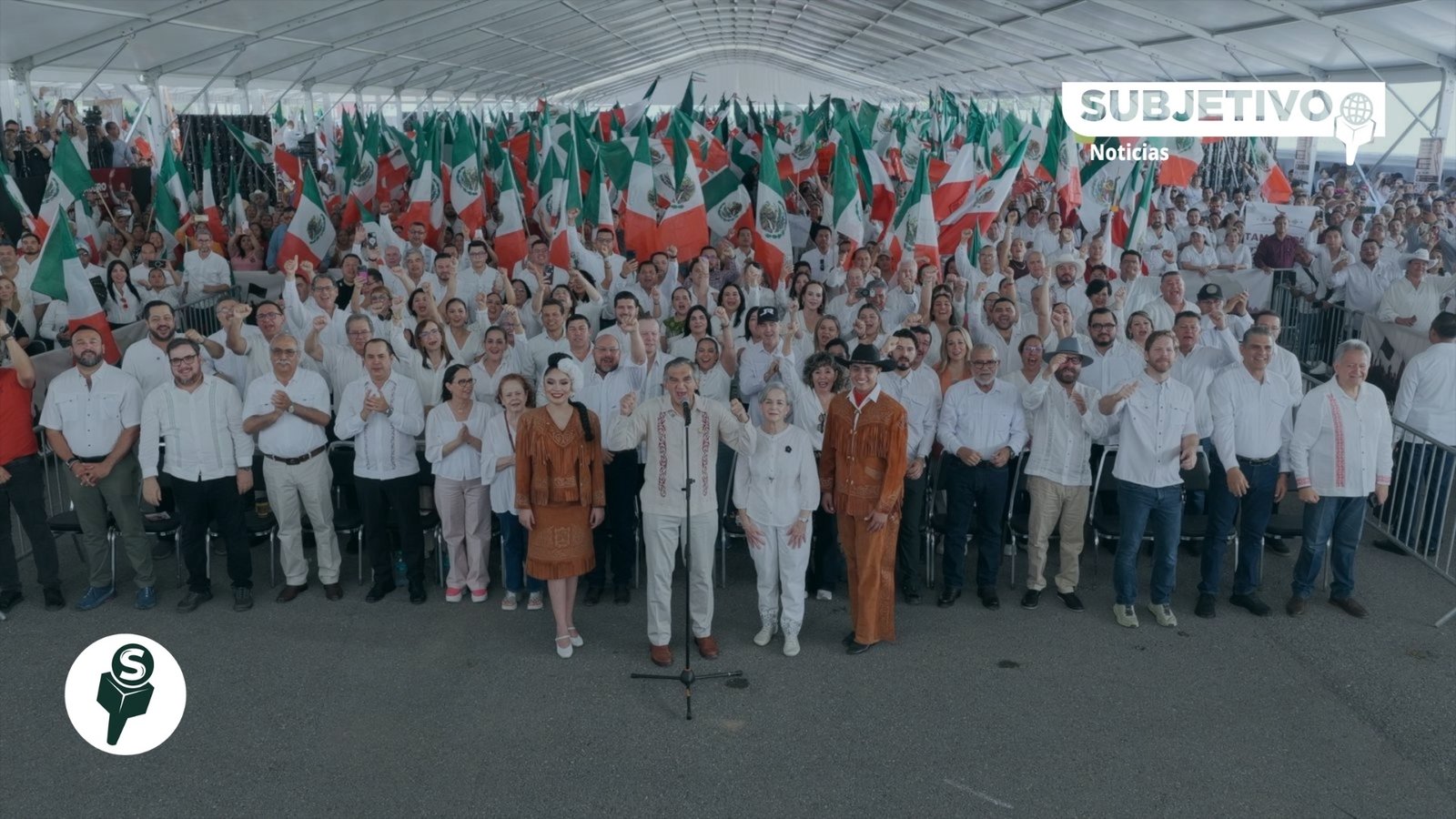 Tamaulipas respalda a Sheinbaum; Américo reúne a 20 mil