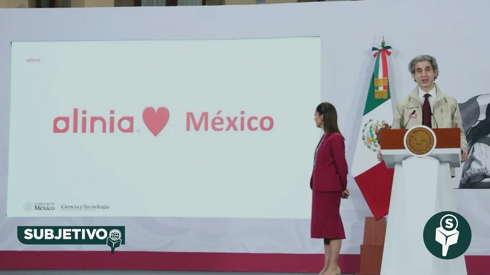 Sheinbaum presenta prototipo de Olinia, auto eléctrico mexicano
