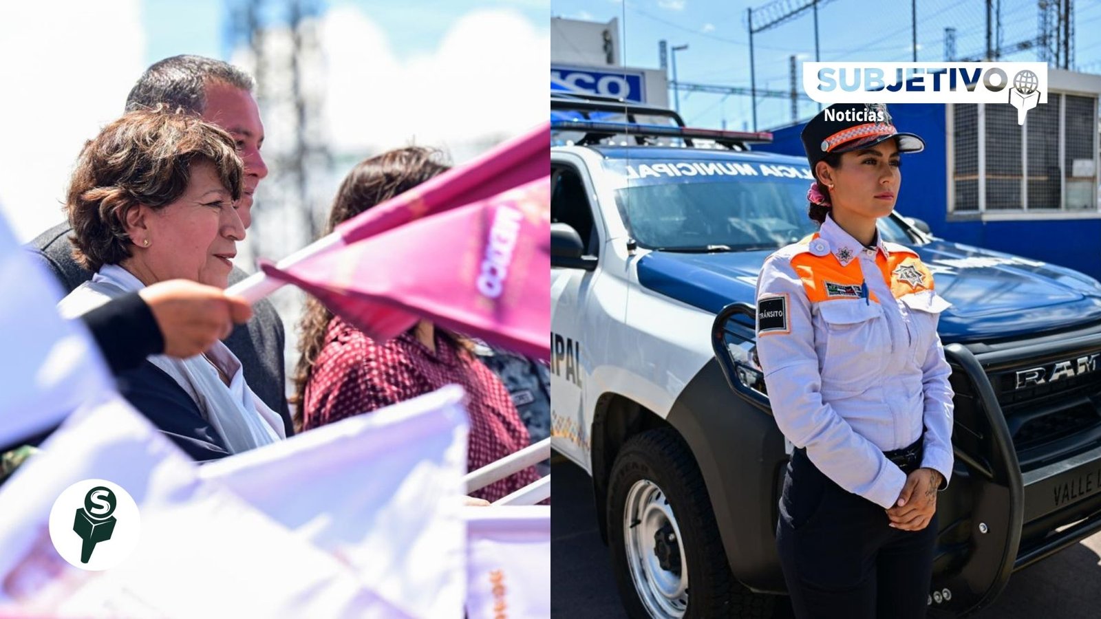 Delfina Gómez refuerza seguridad en Valle de Chalco con 32 patrullas