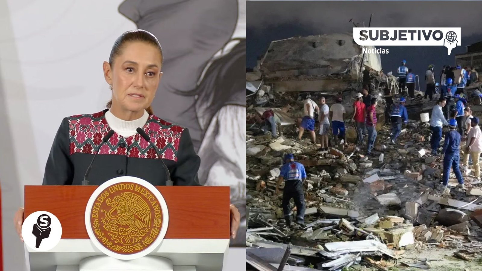 Sheinbaum envía rescatistas a Venezuela tras sismos