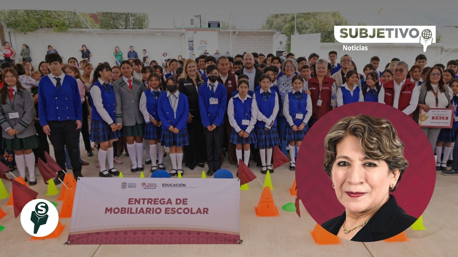Delfina Gómez invierte 47 mdp para dignificar escuelas del Valle de Teotihuacán