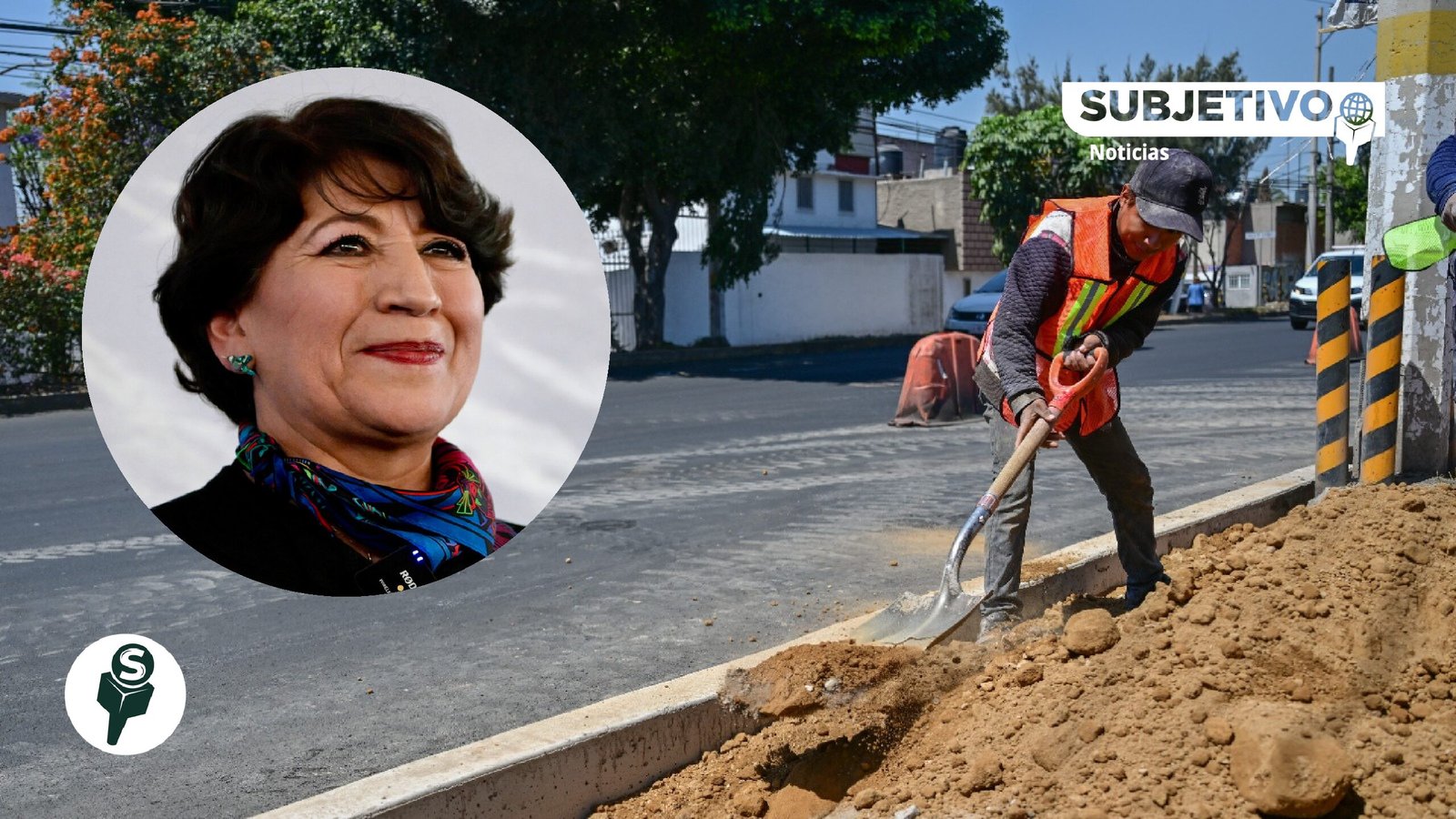 Delfina Gómez rehabilita Periférico Oriente y Avenida Central