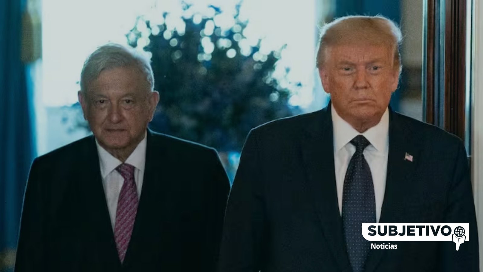 AMLO PIDE QUE “REGRESE EL OTRO TRUMP” Y SALE EN DEFENSA DE SHEINBAUM