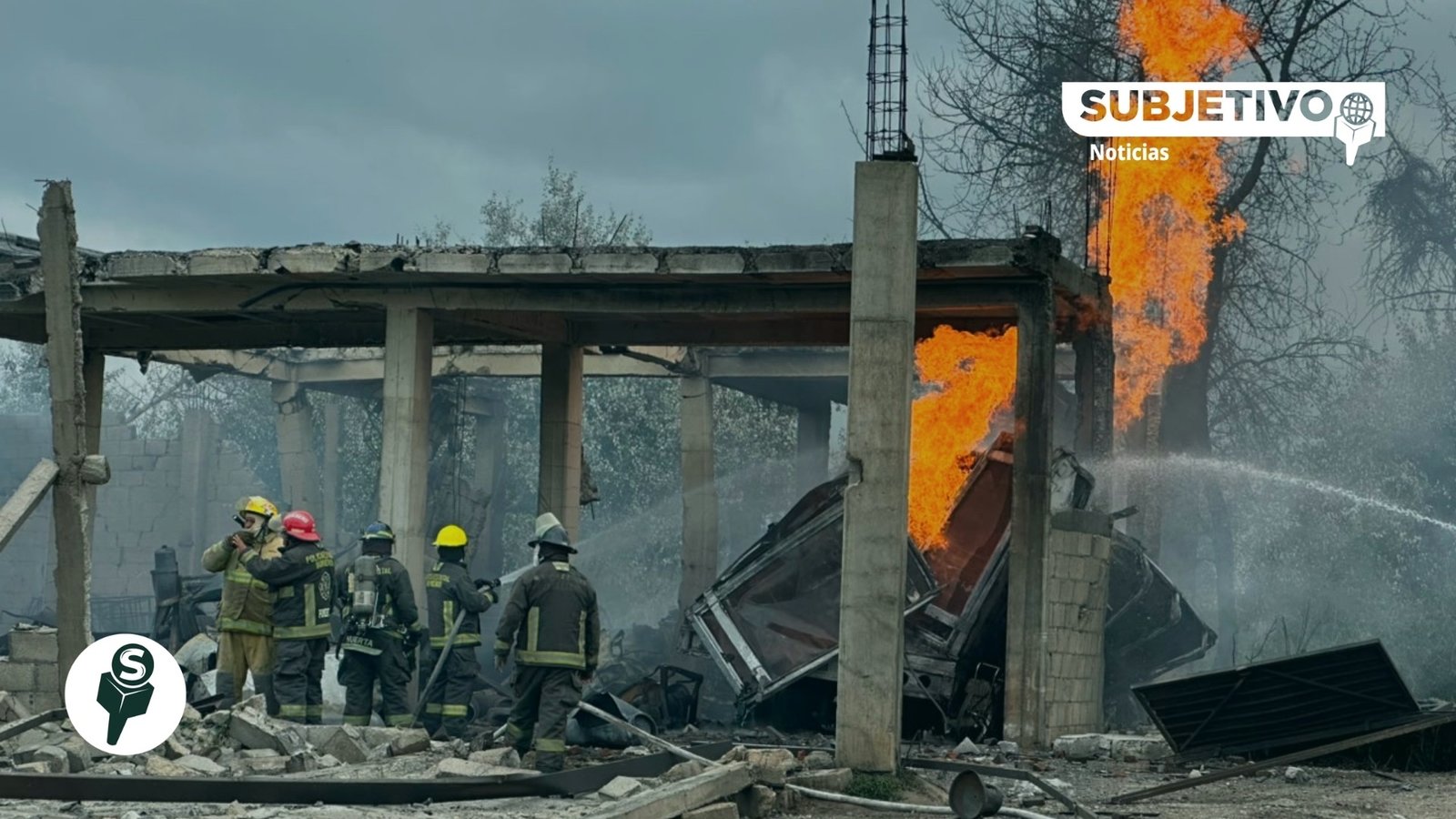 Explosión de gas en Tepeaca moviliza a Puebla; evacúan hospital y escuelas
