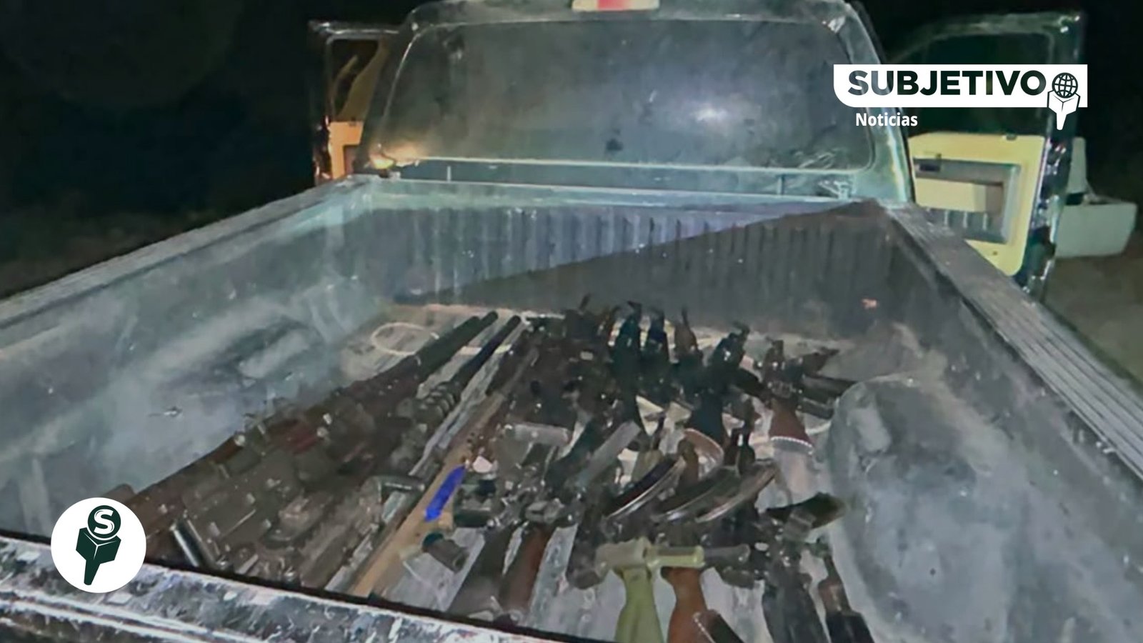 Aseguran arsenal con lanzagranadas en Sinaloa