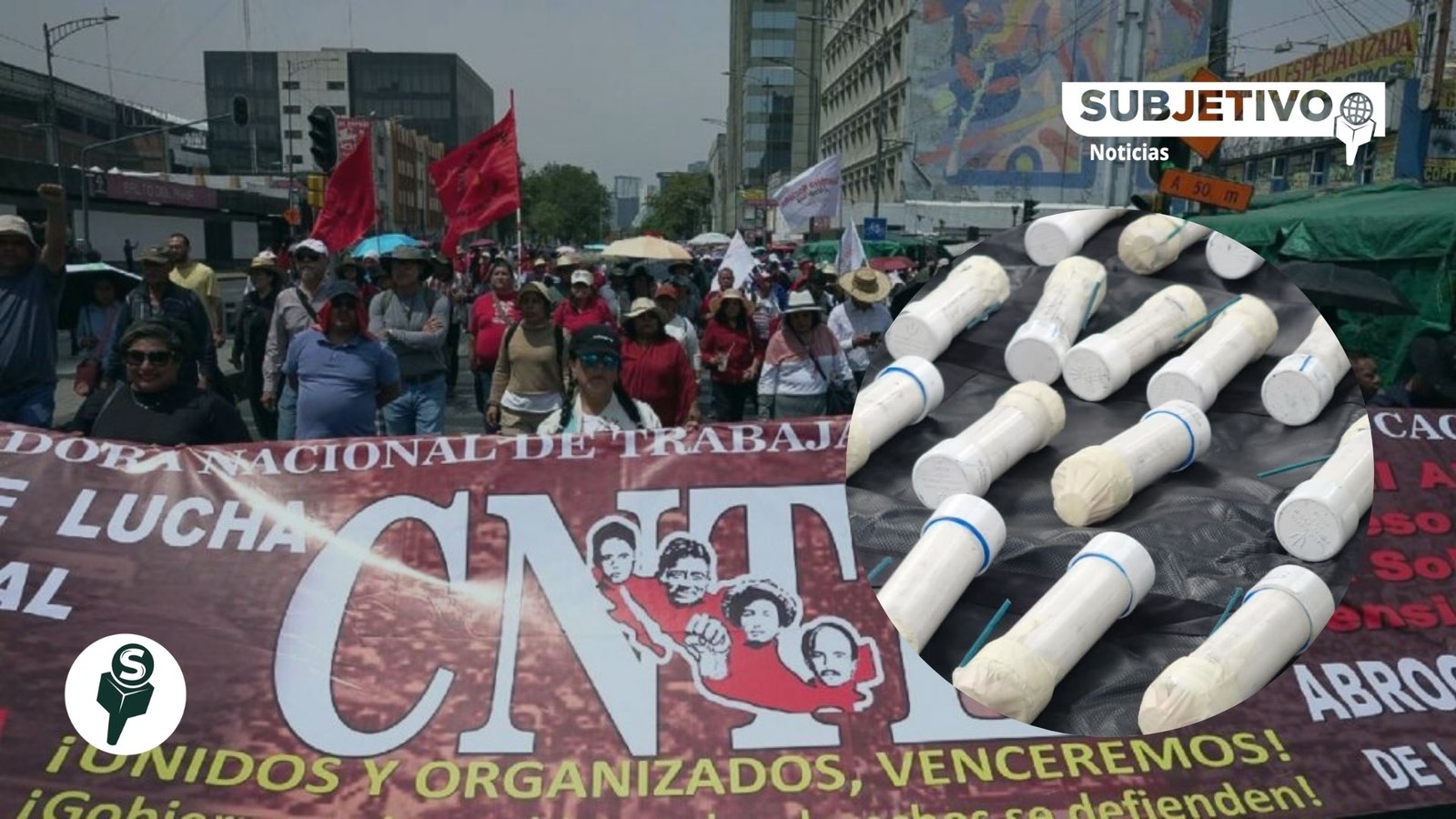 Acusan a refuerzos de la CNTE de fabricar explosivos en Ayotzinapa