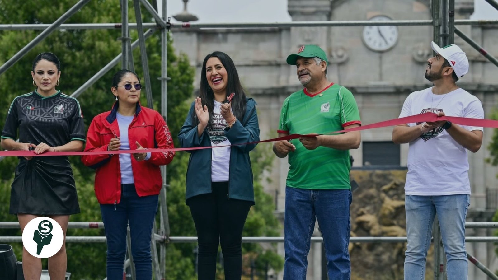 Delfina Gómez inaugura 14 Destinos Futboleros para vivir el Mundial en el Estado de México