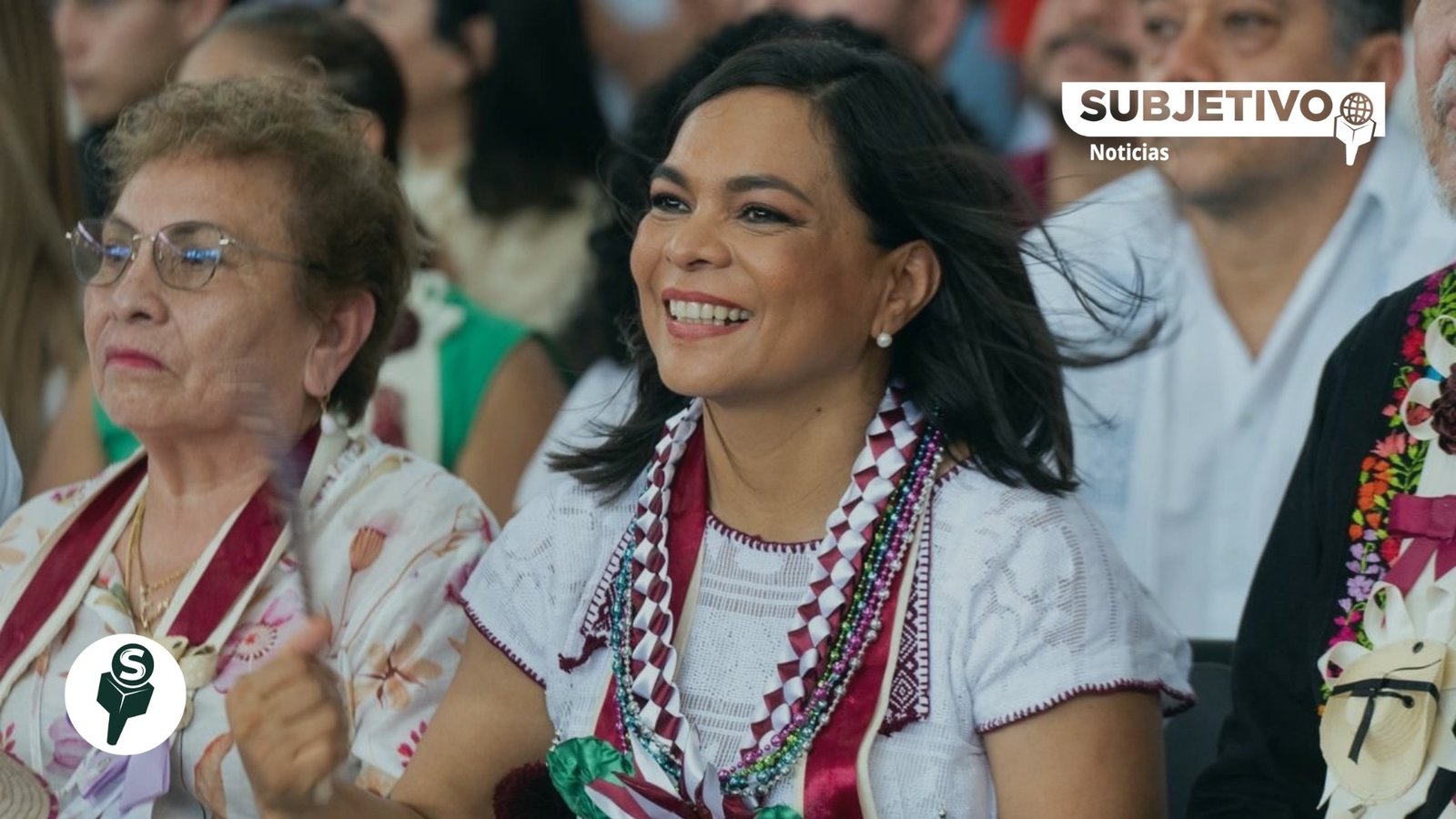 Beatriz Mojica rinde informe ante miles en Guerrero