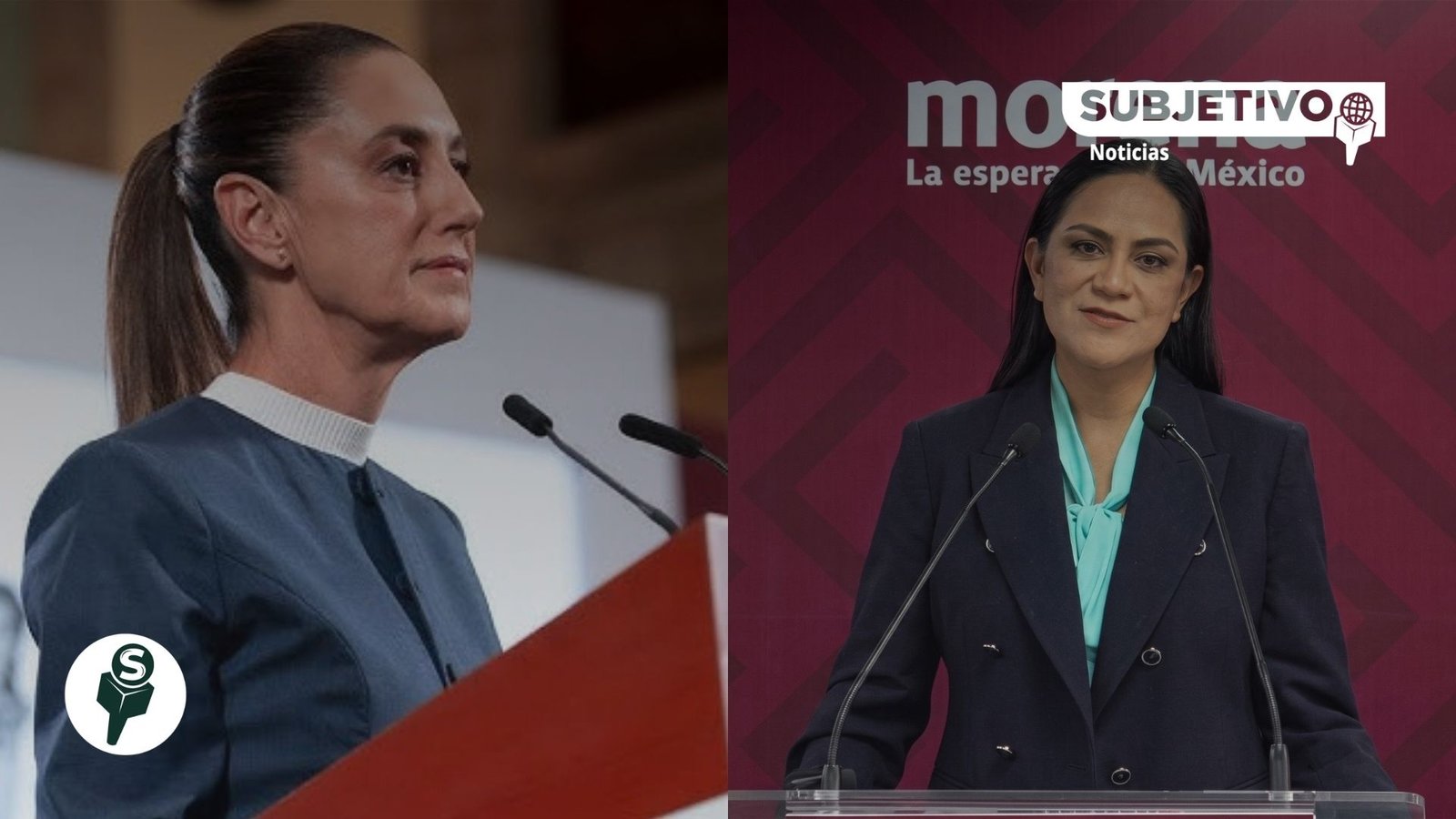 Sheinbaum y Montiel rechazan reforma para vetar a Cuéllar