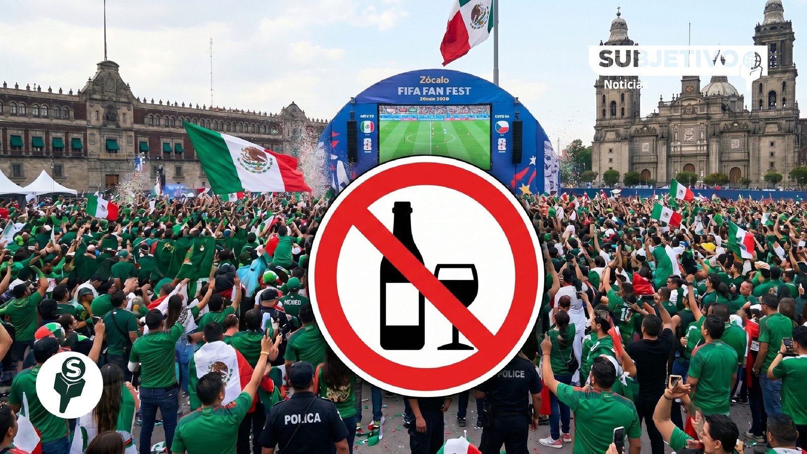 Ley seca en CDMX durante el partido México vs Chequia: zonas y horarios