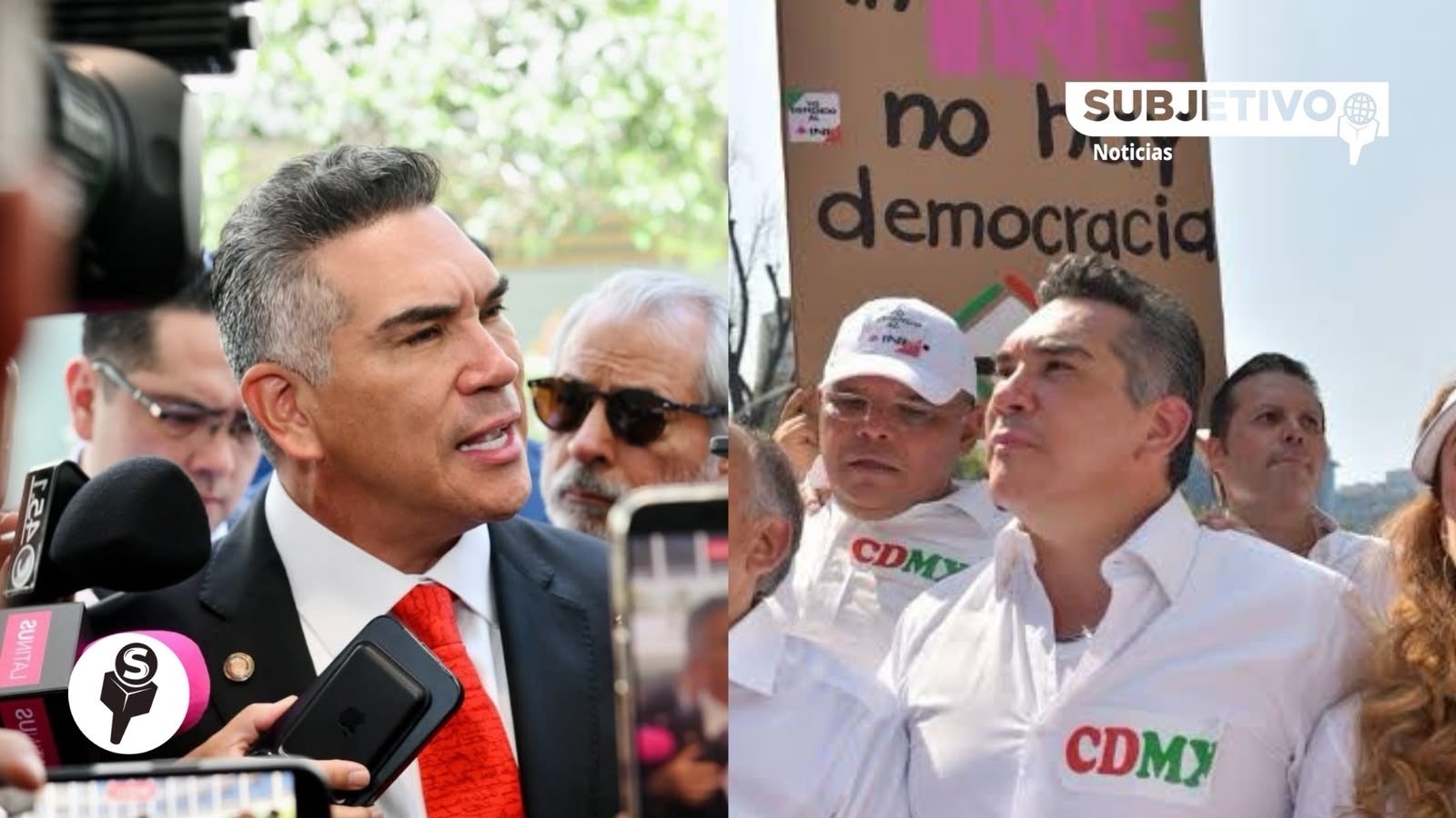 Alito se voltea: pasó “El INE no se toca” a acusar censura y demandar al árbitro electoral