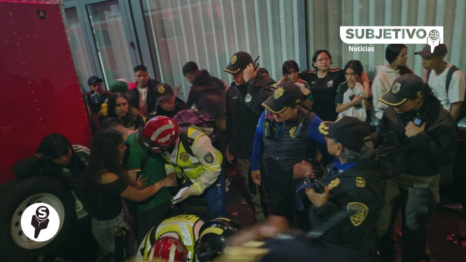Confirman dos muertos por asfixia durante festejos del triunfo de México sobre Ecuador