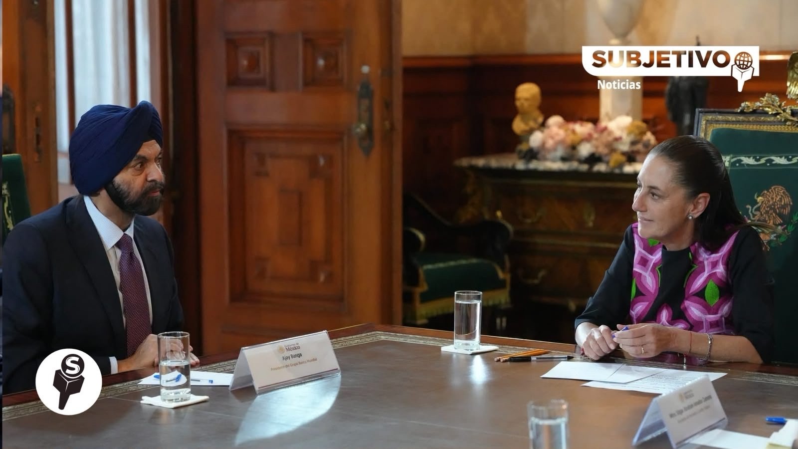 Sheinbaum recibe a Ajay Banga; Banco Mundial se suma al Plan México