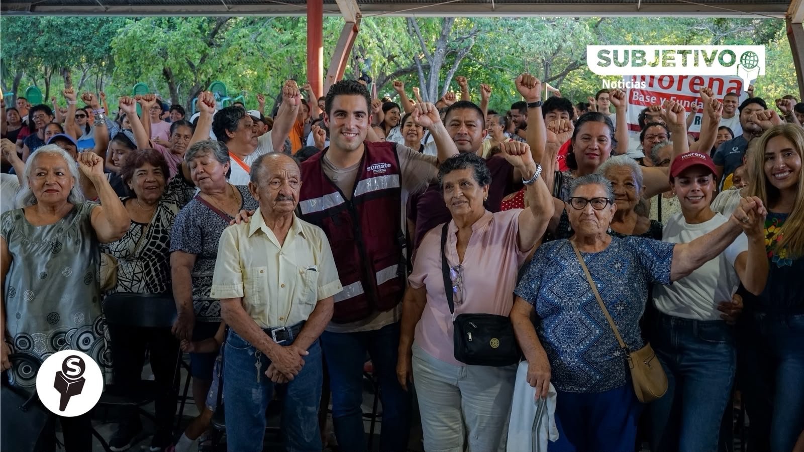 Gino Segura fortalece unidad de Morena desde Cancún