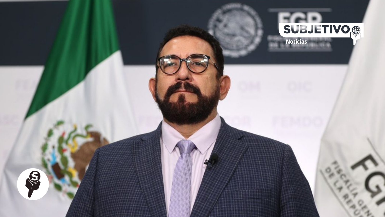 Ulises Lara renuncia a la FGR tras seis meses en el cargo