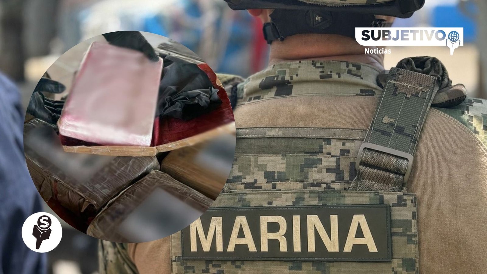 Marina asegura 1.1 toneladas de cocaína en Michoacán