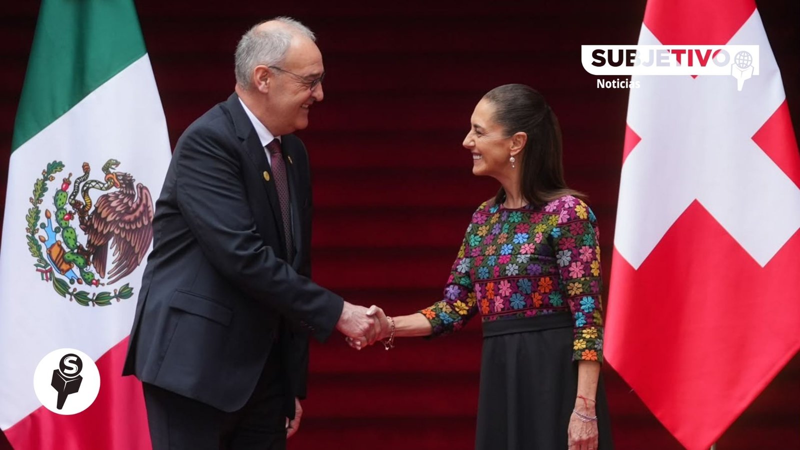 Sheinbaum recibe al presidente de Suiza para abrir inversiones