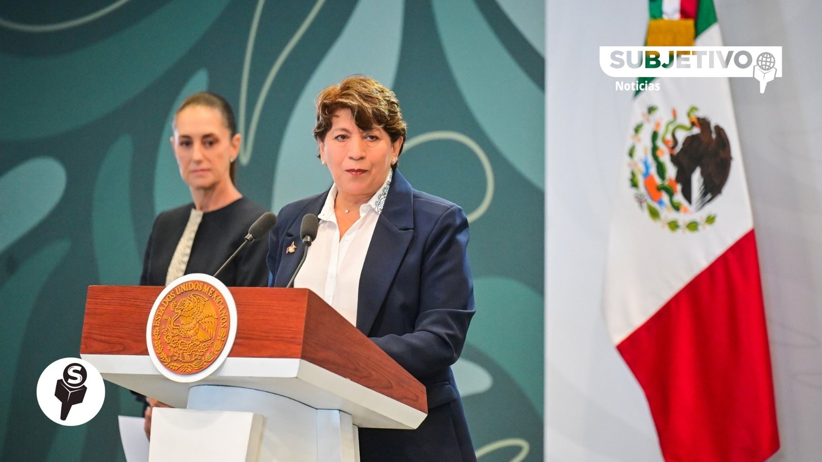Sheinbaum y Delfina reportan 56% menos homicidios en Edomex