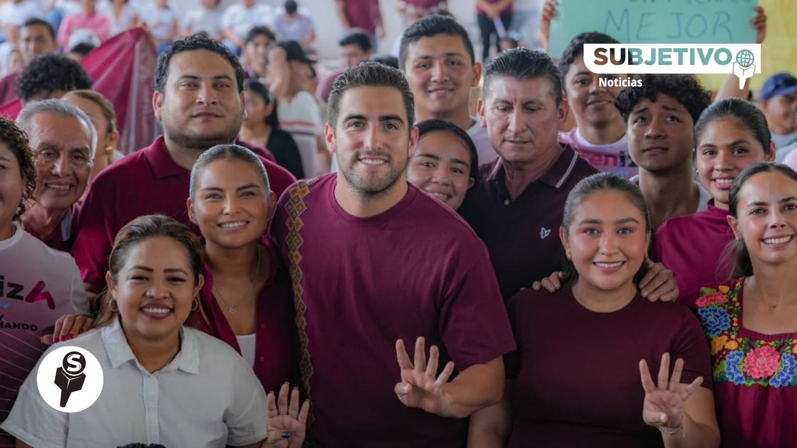 Gino Segura fortalece unidad en Quintana Roo; jornada casa por casa con militancia y ciudadanía