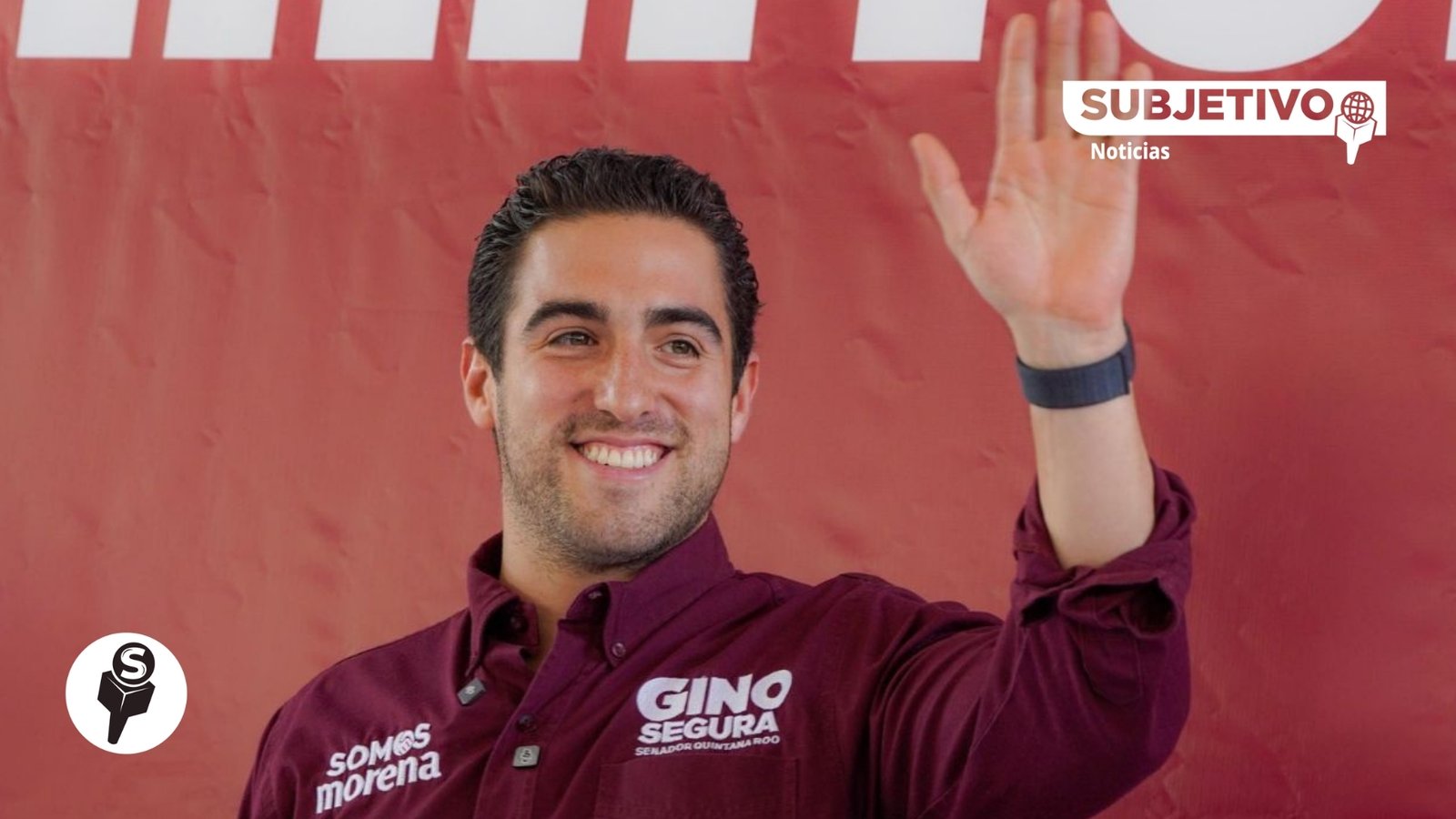 Gino Segura lidera Morena rumbo a Quintana Roo 2027