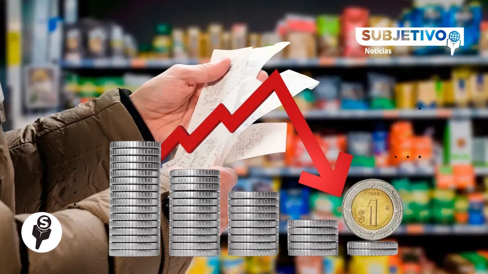 Inflación baja a 3.37% en junio y da respiro al bolsillo