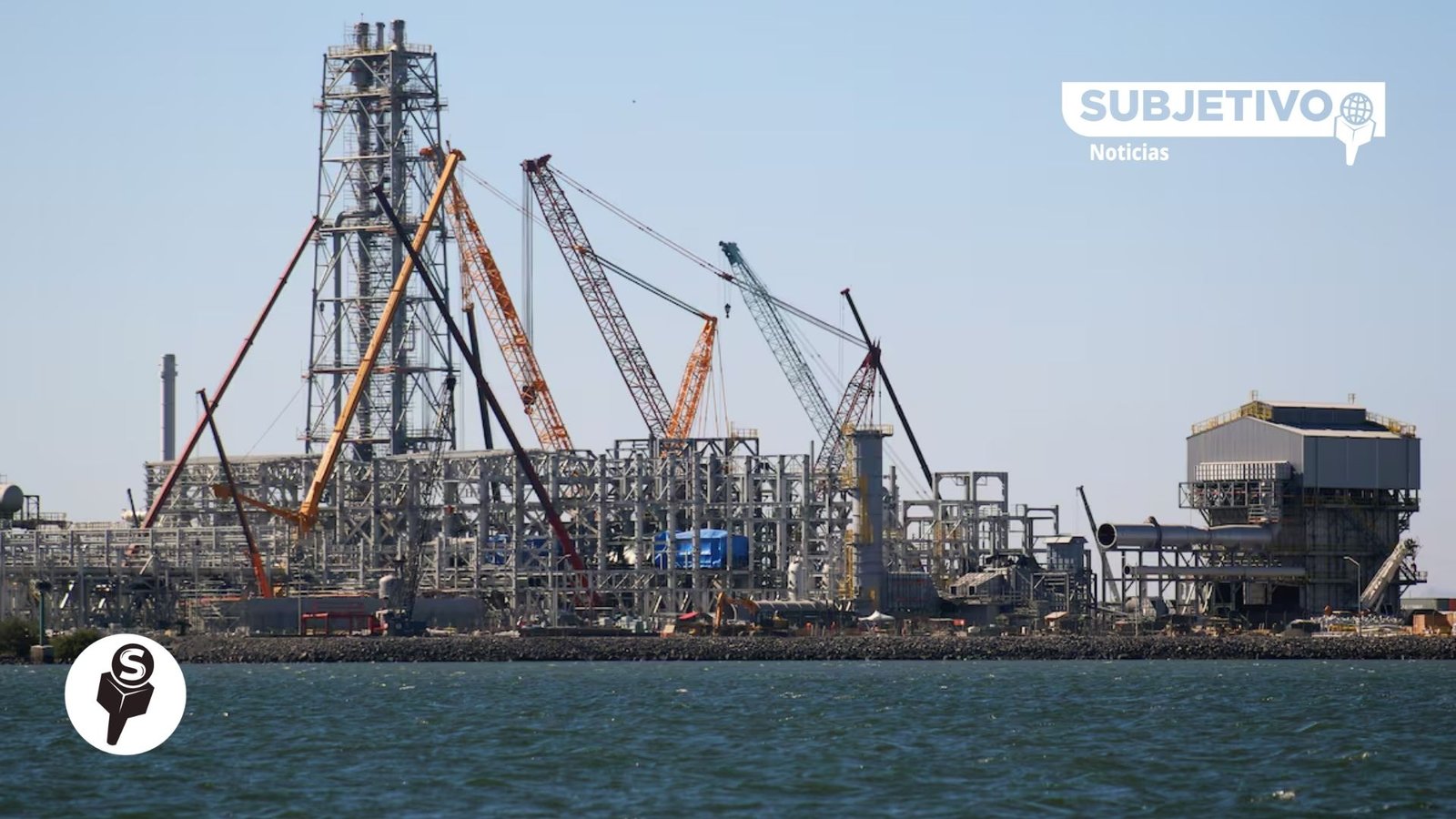 Planta de amoniaco en Topolobampo alcanza 95% de avance