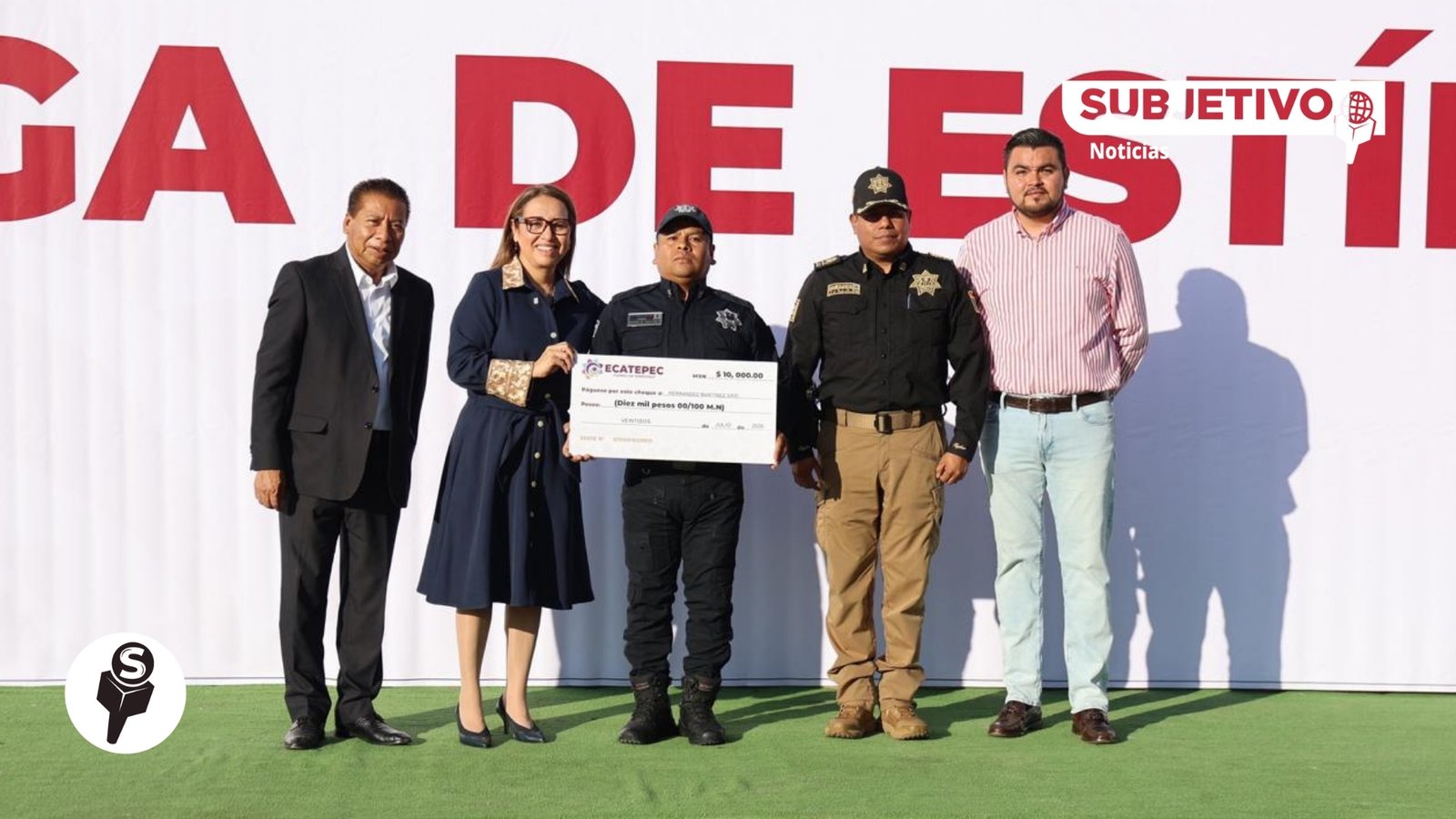 Reconocen a policías de Ecatepec y advierten cero tolerancia a la corrupción