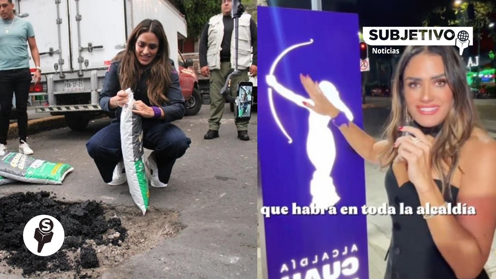 Rojo de la Vega oculta información sobre asfalto y colocación de tótems en la Cuauhtémoc