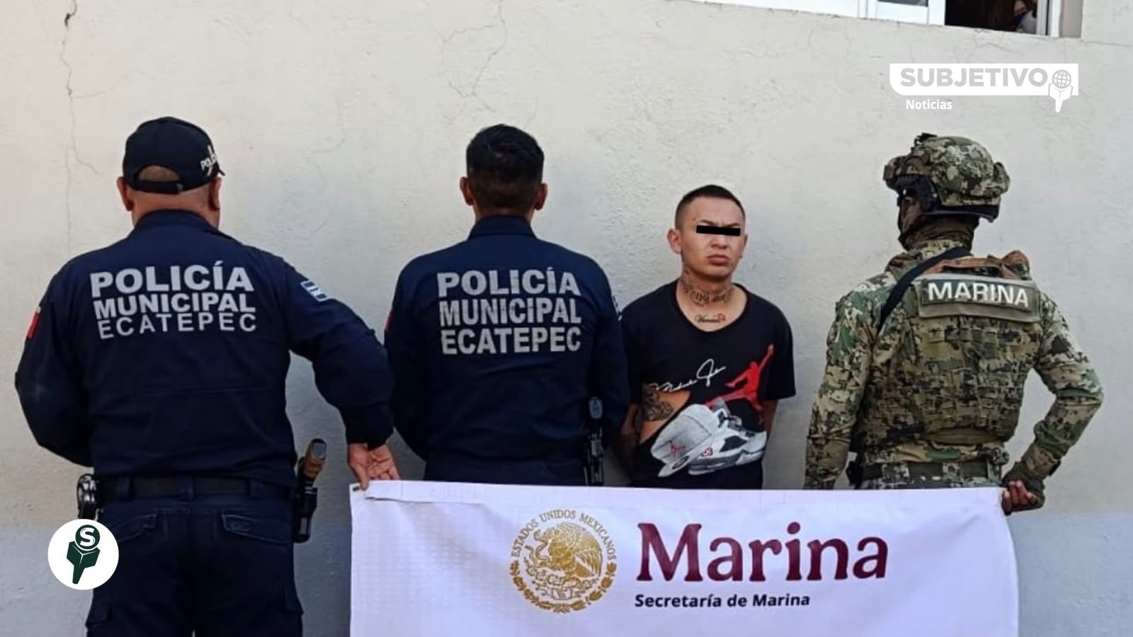 Detienen en Ecatepec a sujeto con dos órdenes por robo de vehículo