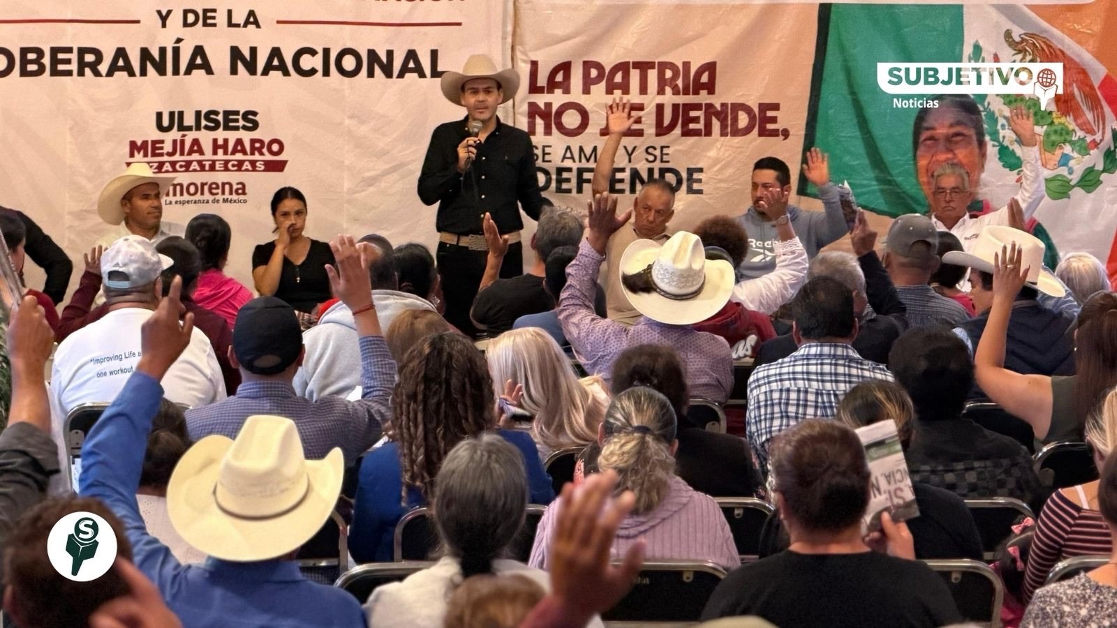 Ulises Mejía acelera recorridos por Zacatecas rumbo a definición