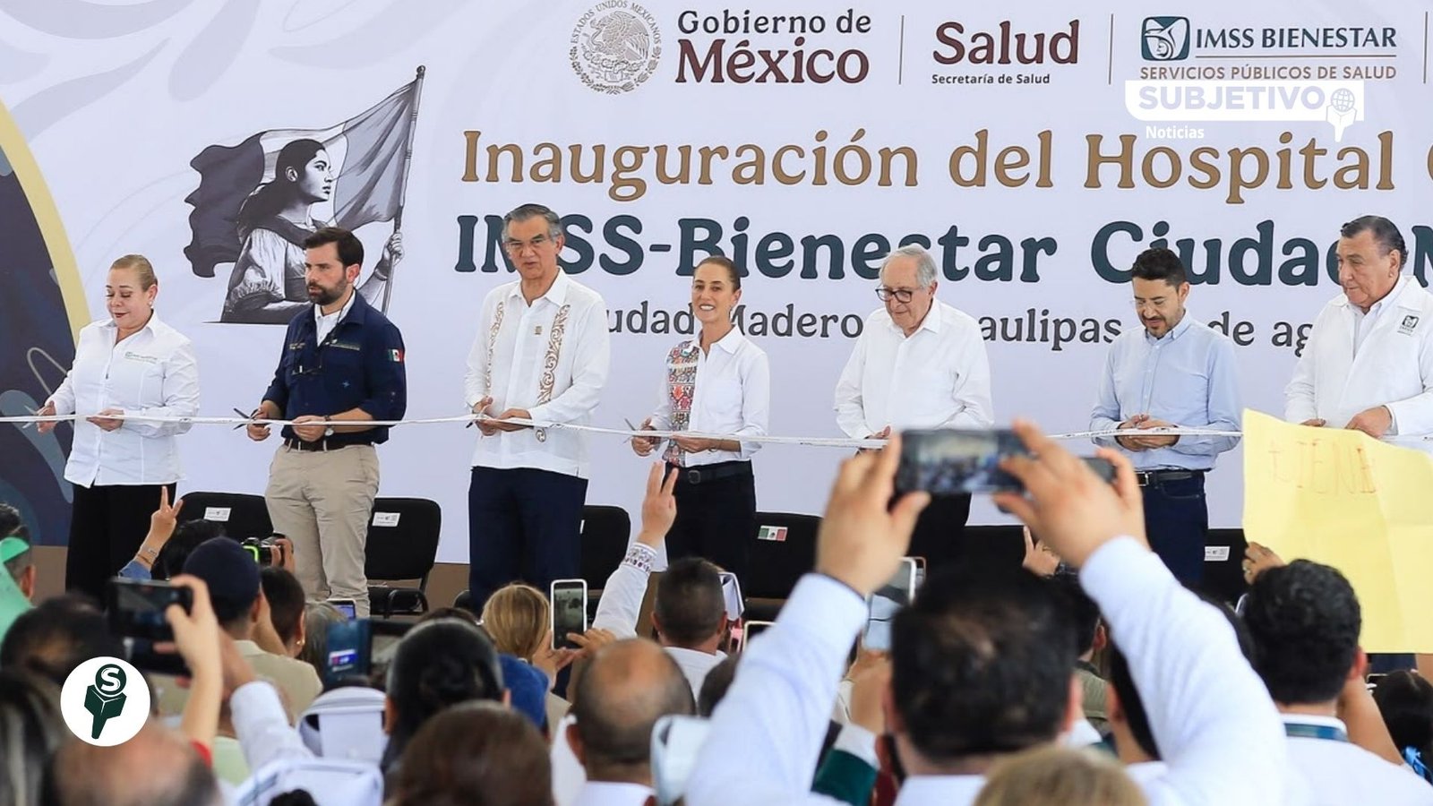 Sheinbaum inaugura Hospital IMSS-Bienestar en Tamaulipas