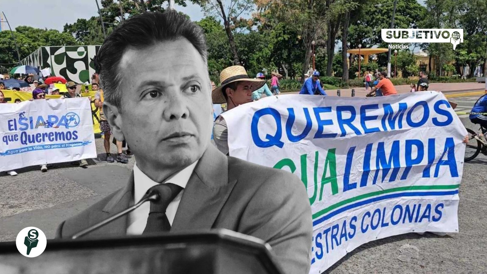 Guadalajara marcha por agua limpia y rechaza privatizar SIAPA