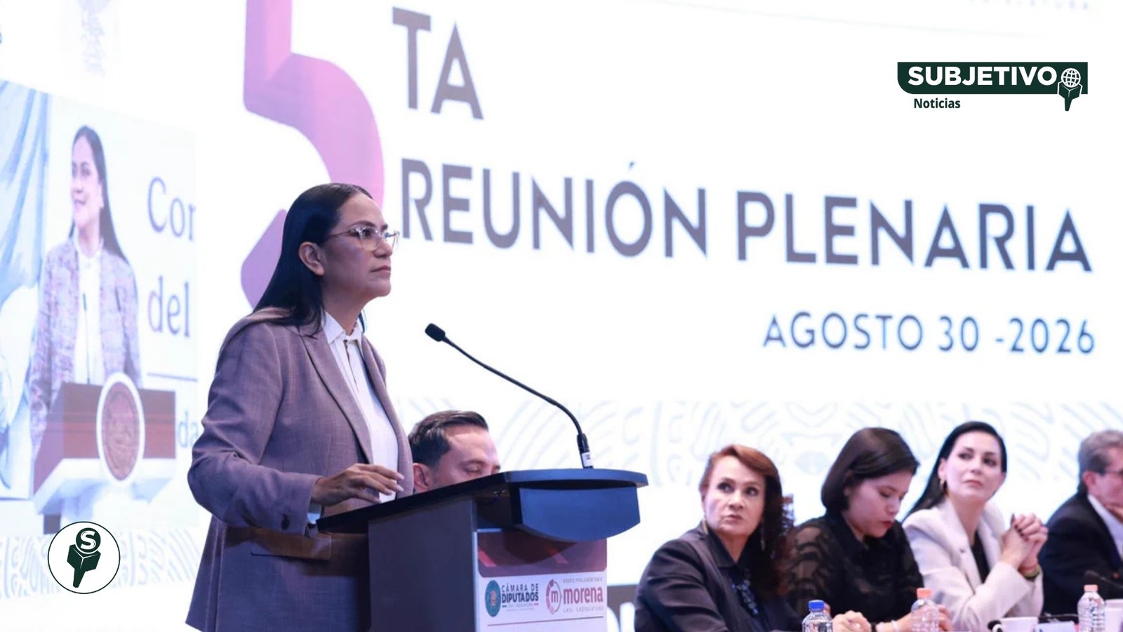 Ariadna Montiel llama a diputados de Morena a cerrar filas con Sheinbaum
