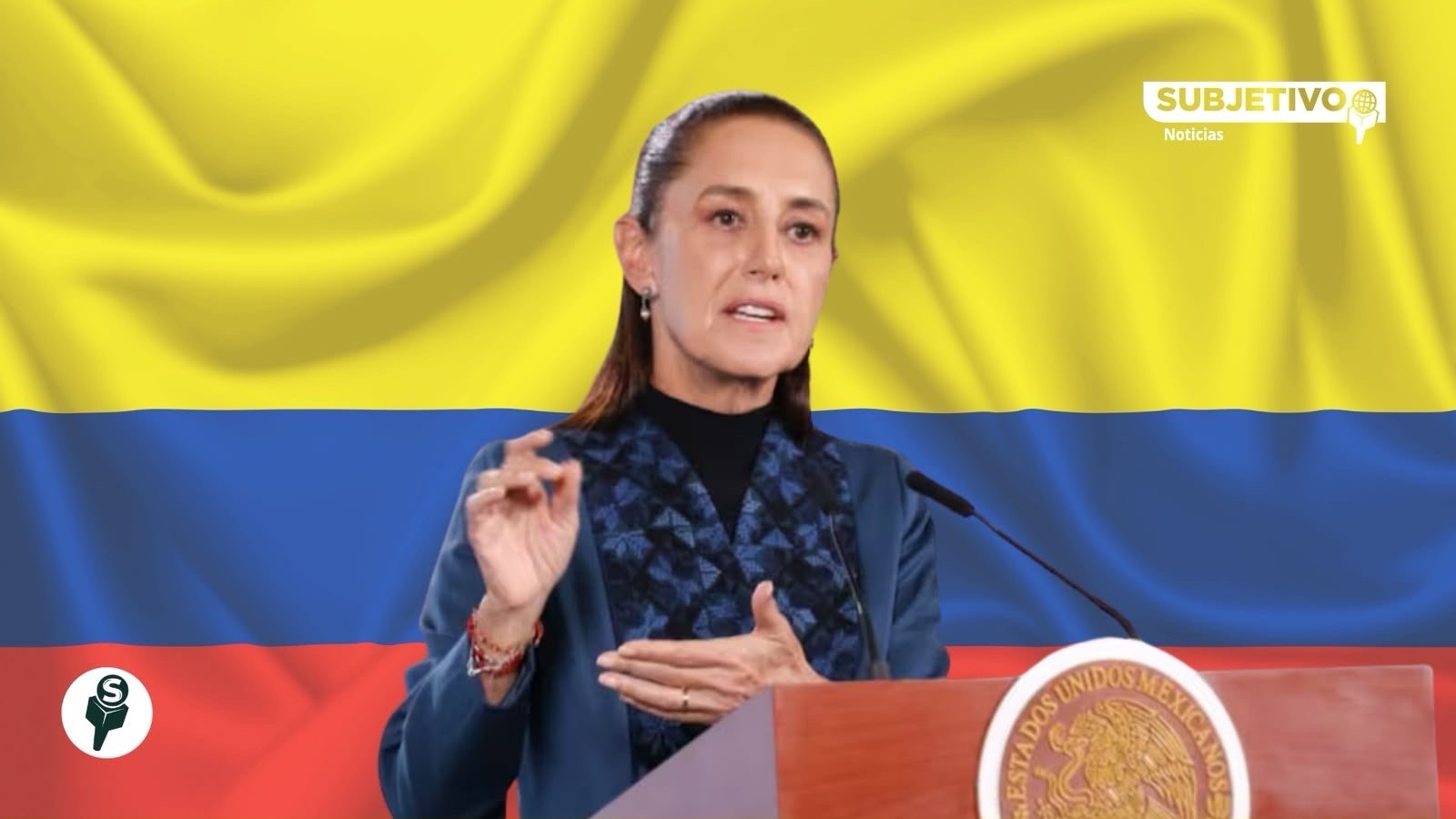Sheinbaum se solidariza con Colombia tras sismo de 7.4