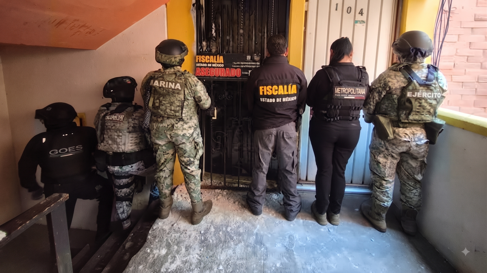 Edomex va tras 10 grupos de despojo; suman 478 detenidos