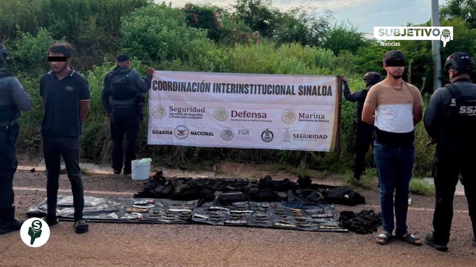 Federales repelen ataque en Sinaloa y detienen a cuatro armados
