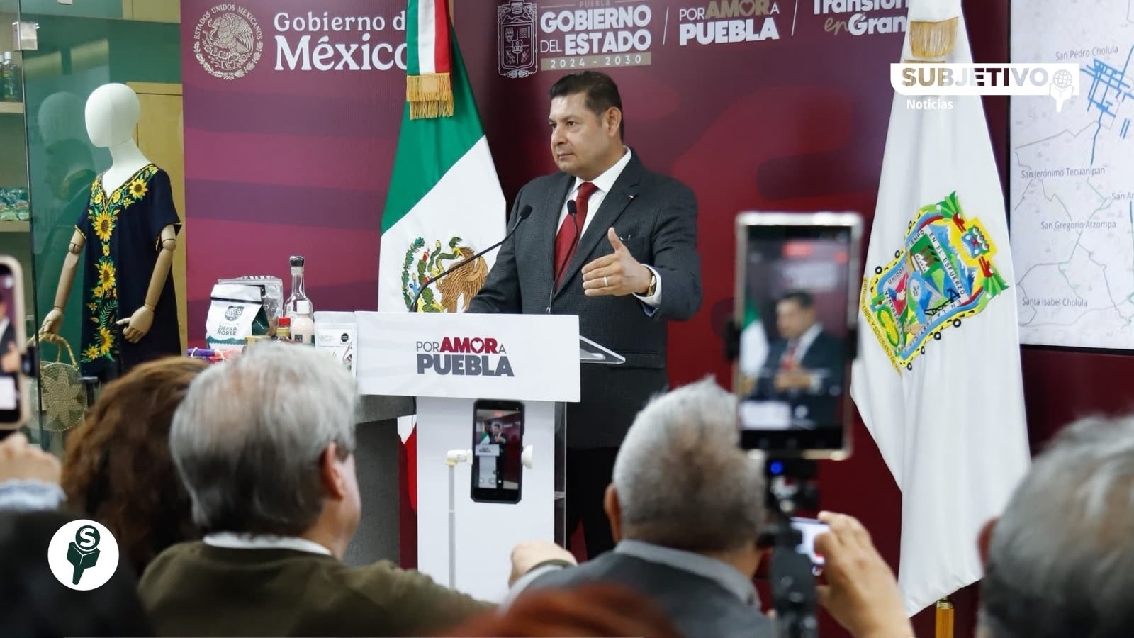 Armenta reducirá traslados en Puebla de 2 horas a 43 minutos