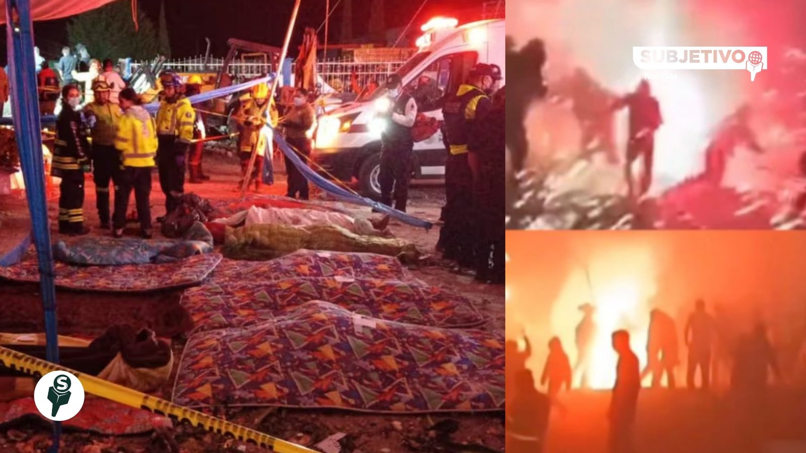 Explosión de pirotecnia en Temascalcingo deja 10 muertos y 81 heridos