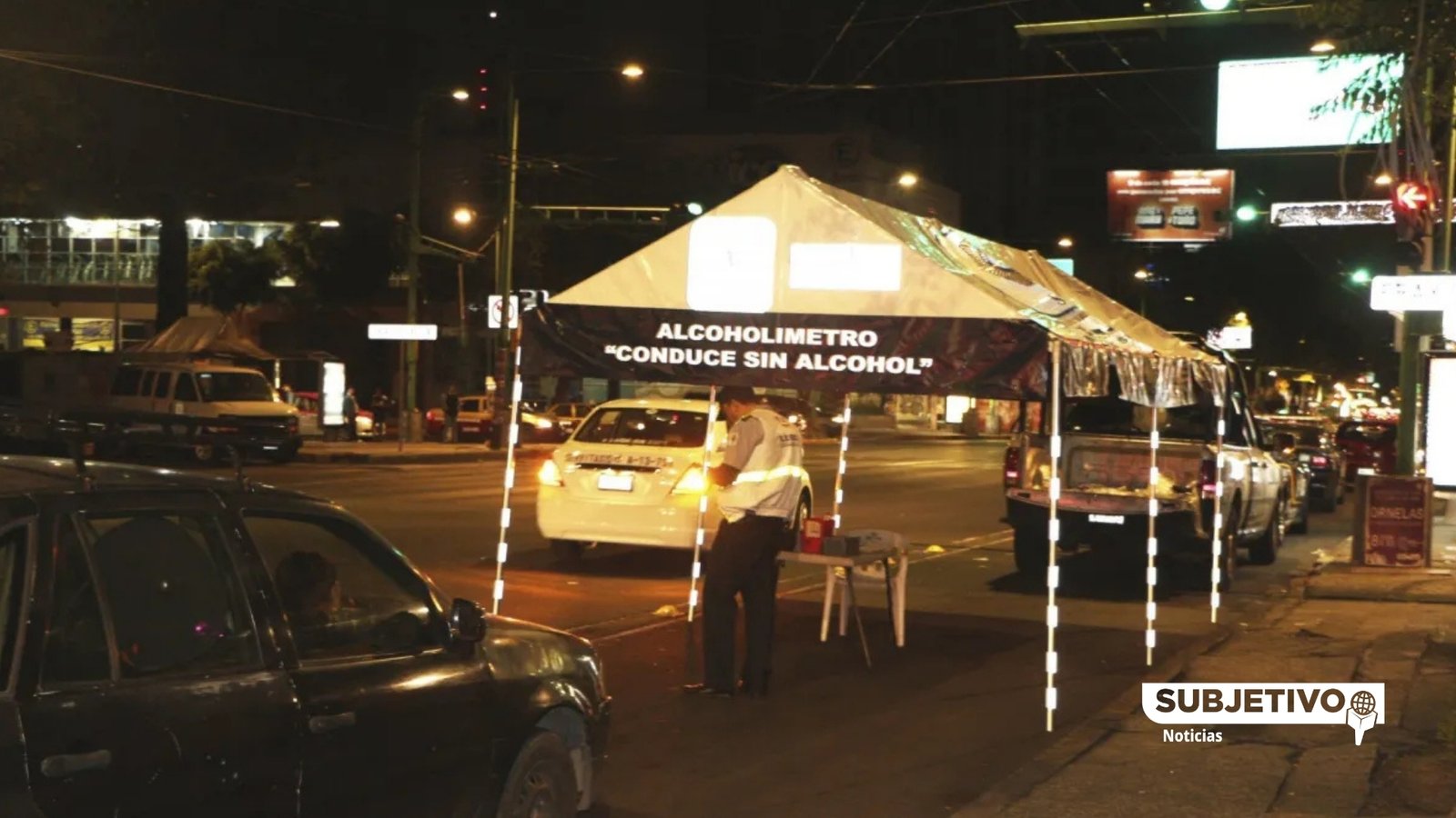 CDMX activa alcoholímetro 24 horas por Fiestas Patrias