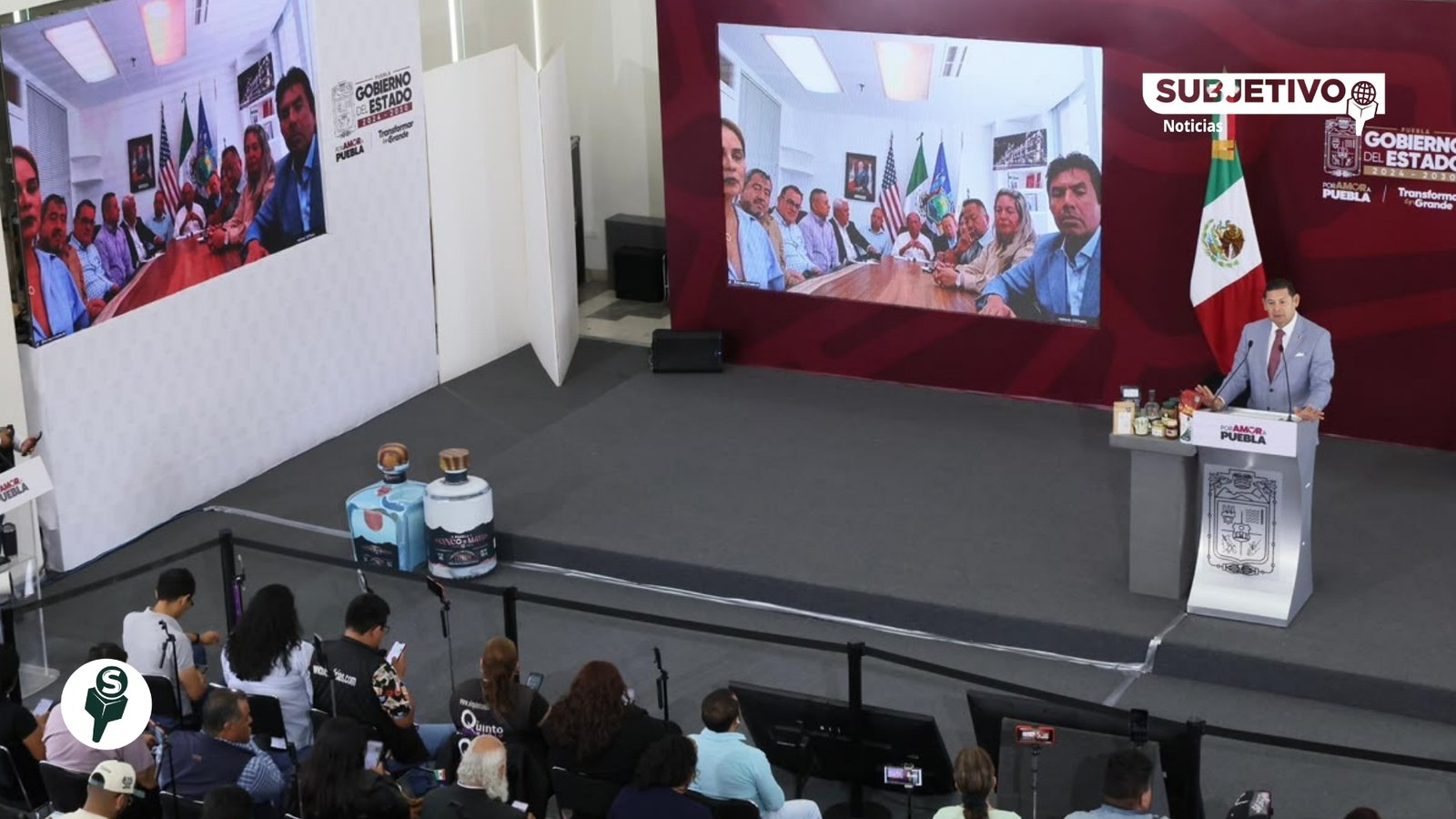 Armenta fortalece atención a migrantes poblanos en Estados Unidos
