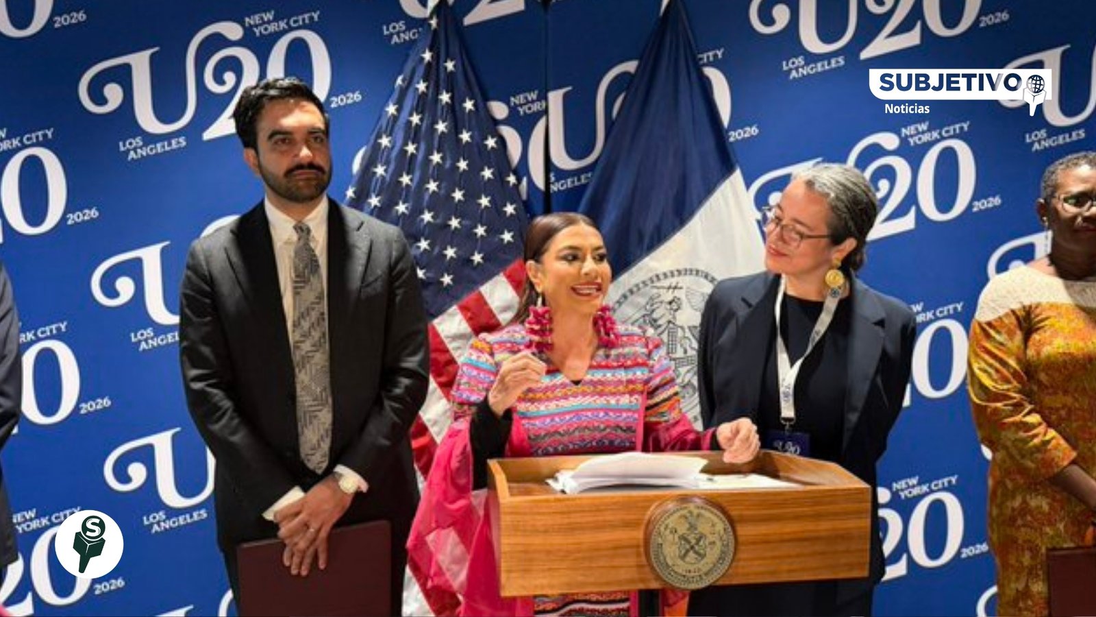 Brugada participa en Urban 20 en Nueva York; llevará agenda de vivienda y cuidados