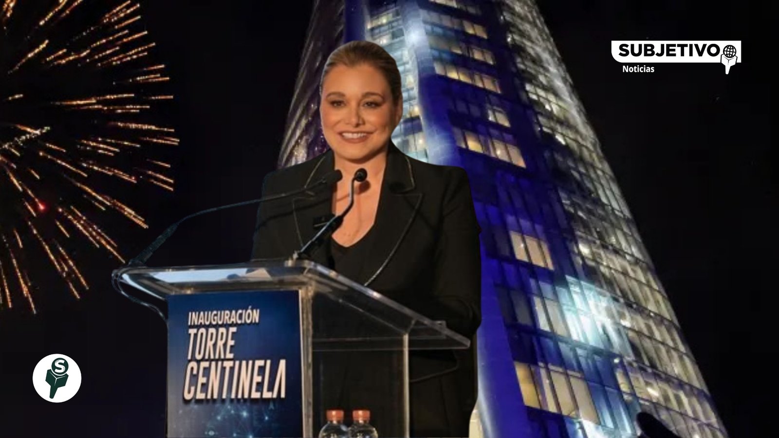 Maru Campos inaugura Torre Centinela sin autoridades federales