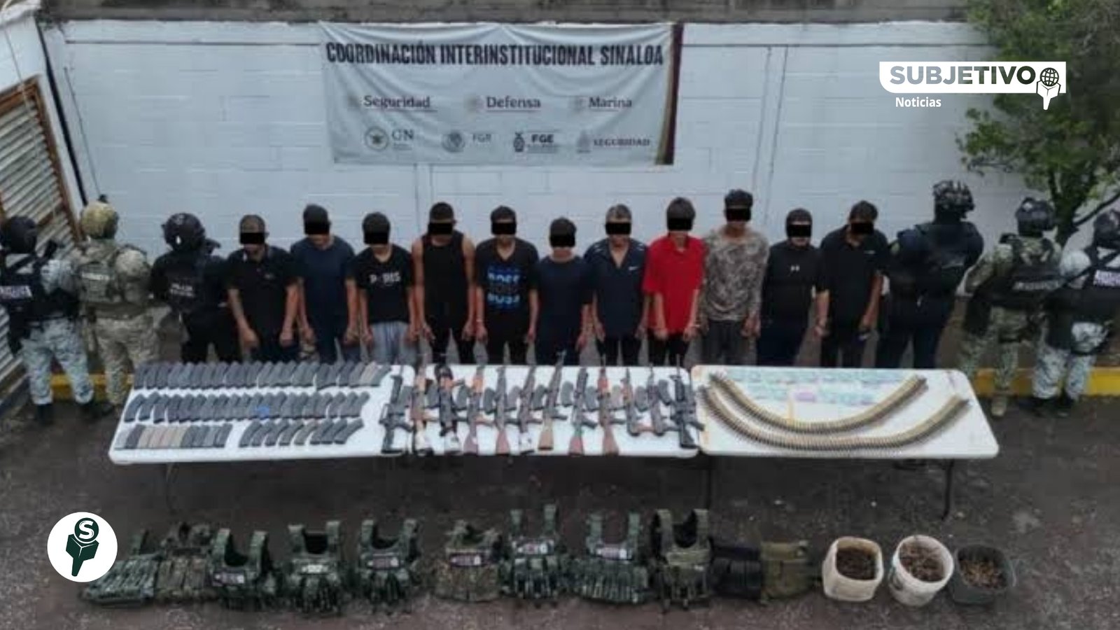 Caen 11 presuntos Chapitos ligados al secuestro de mineros
